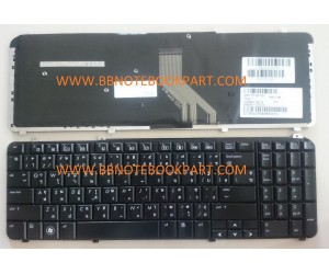 HP Compaq Keyboard คีย์บอร์ด HP DV6 DV6-1000  ภาษาไทย อังกฤษ